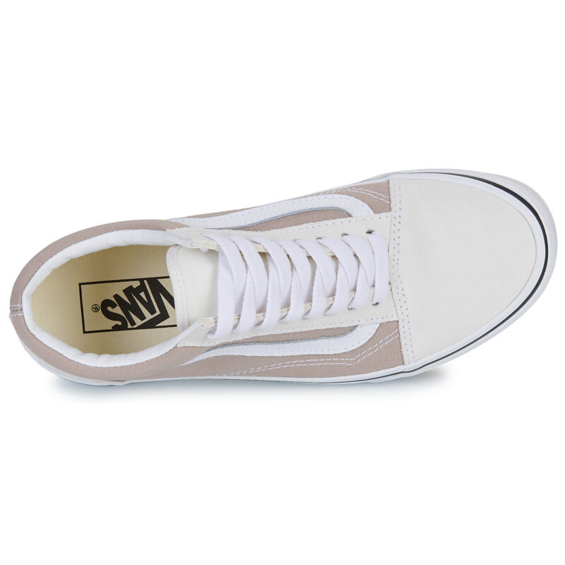 Vans Old Skool Beige Sneakers basse Donna - 6