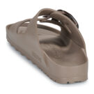 BIRKENSTOCK Arizona Big Buckle EVA Grey / Taupe / Narrow Beige Women's Slide - 5