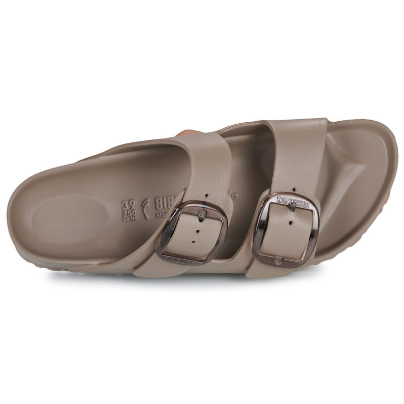 BIRKENSTOCK Arizona Big Buckle EVA Grey / Taupe / Narrow Beige Women's Slide - 6