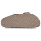 BIRKENSTOCK Arizona Big Buckle EVA Grey / Taupe / Narrow Beige Women's Slide - 7