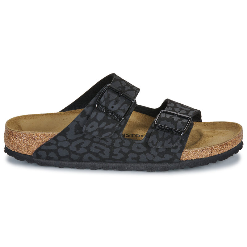 Birkenstock Arizona Leo / Negro / Pantufla estrecha negra para mujer - 2