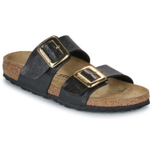BIRKENSTOCK  Sydney Cushion Buckle  Nero -  Ciabatta Donna