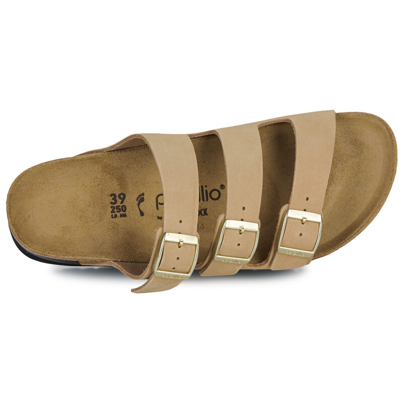 Papillio Florida III Flex Platform Nubuck Beige Ciabatta Donna - 6