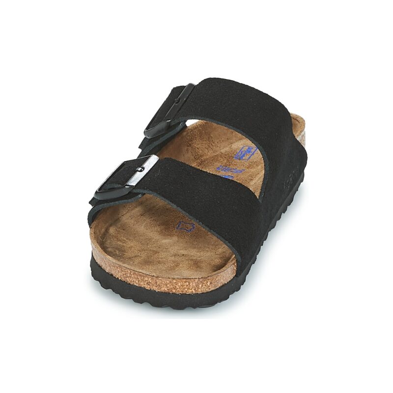 BIRKENSTOCK Arizona Soft Footbed Nero / Regular Nero Ciabatta Donna - 3