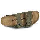 BIRKENSTOCK Arizona Suede / Timo / Stretta Kaki Ciabatta Donna - 6