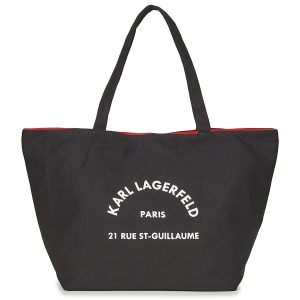 Borsa Shopping donna Karl Lagerfeld  K/RSG CANVAS SHOPPER  Nero Karl Lagerfeld 8721066233509
