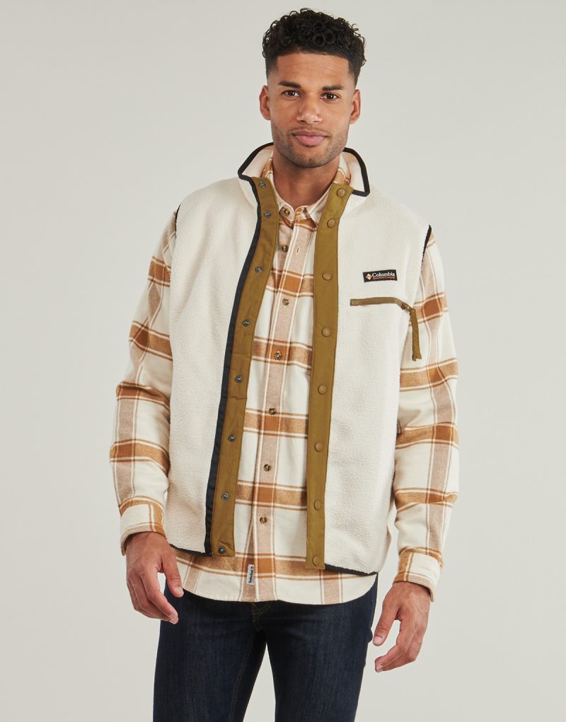 Felpa Columbia HELVETIA II VEST Beige Felpe Uomo - 2