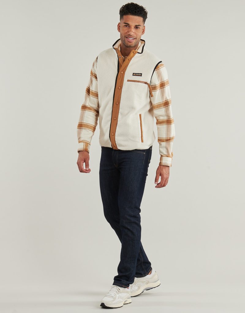 Felpa Columbia HELVETIA II VEST Beige Felpe Uomo - 3