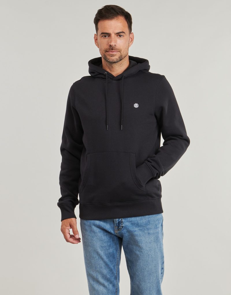 Felpe con cappuccio Element ICON EMBROIDERY PO Nero Felpe con cappuccio Uomo - 2