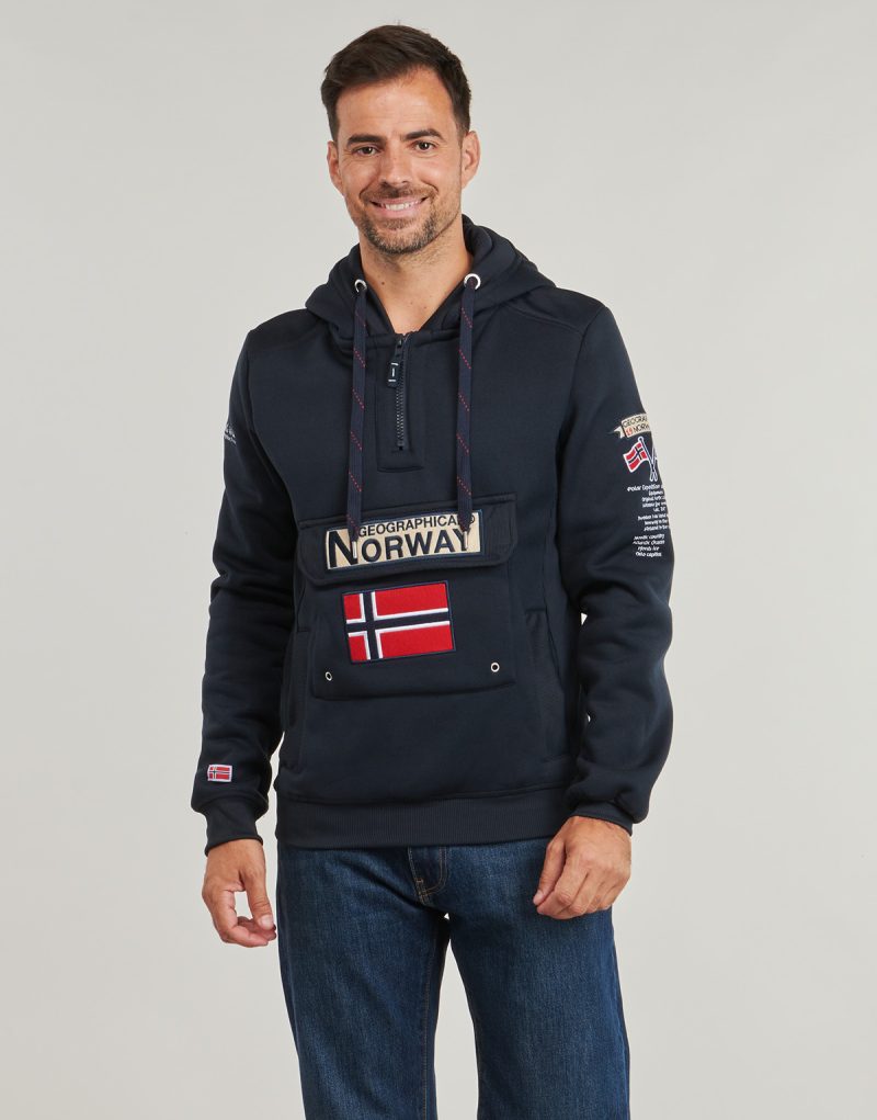 Geographical Norway GYMCLASS Marine Sweater Men's Sweaters - 2