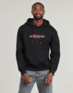 Felpe con cappuccio Guess GJ HOOD REG AMERICA Nero Felpe con cappuccio Uomo - 2