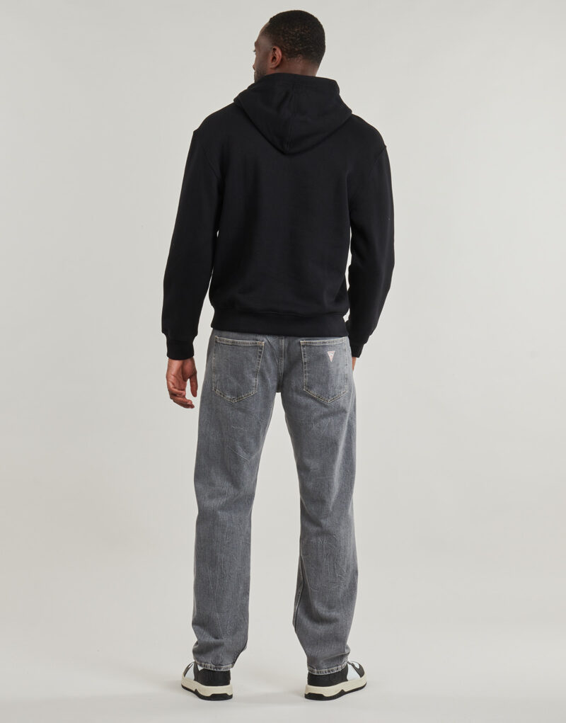 Felpe con cappuccio Guess GJ HOOD REG AMERICA Nero Felpe con cappuccio Uomo - 4