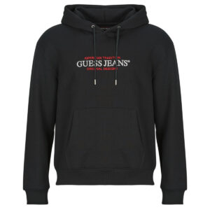Felpa uomo Guess  GJ HOOD REG AMERICA  Nero Guess 7618391196870