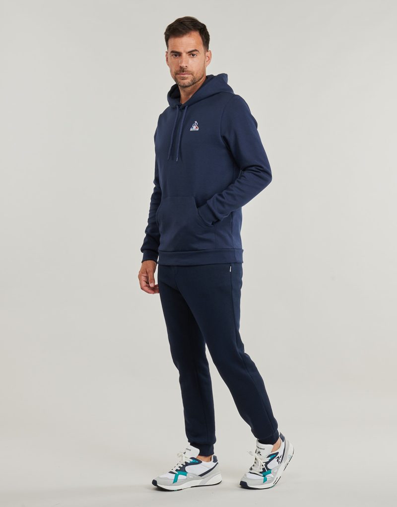 Felpe con cappuccio Le Coq Sportif ESS HOODY Marine Felpe con cappuccio Uomo - 3