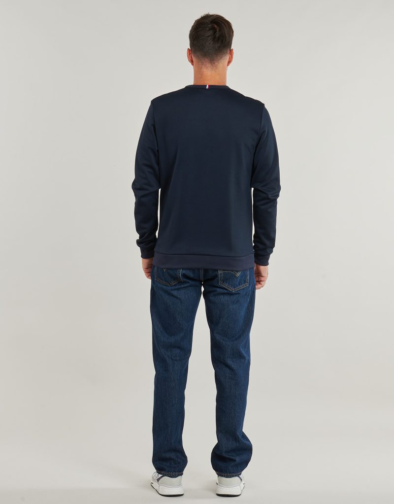 Felpe Le Coq Sportif HERITAGE SP Crew SWEAT N°1 M Marine Felpe Uomo - 4