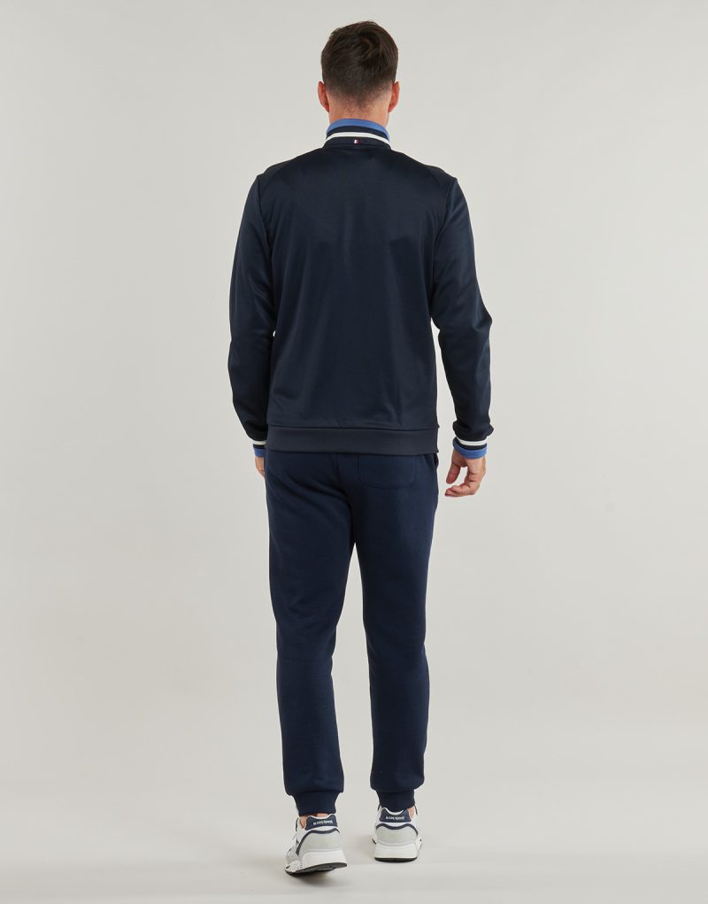 Felpe Le Coq Sportif HERITAGE SP FZ SWEAT Marine Felpe Uomo - 4