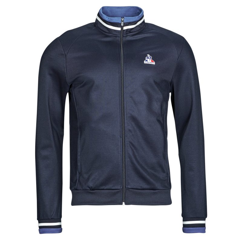 Felpe Le Coq Sportif HERITAGE SP FZ SWEAT Marine Felpe Uomo - 1