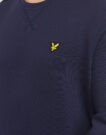 Felpe Lyle & Scott Crew Neck Sweatshirt Blu Felpe Uomo - 5