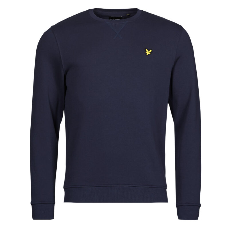 Felpe Lyle & Scott Crew Neck Sweatshirt Blu Felpe Uomo - 1