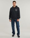 Felpe con cappuccio New Balance CIRCULAR LOGO HOODIE Nero Felpe con cappuccio Uomo - 4