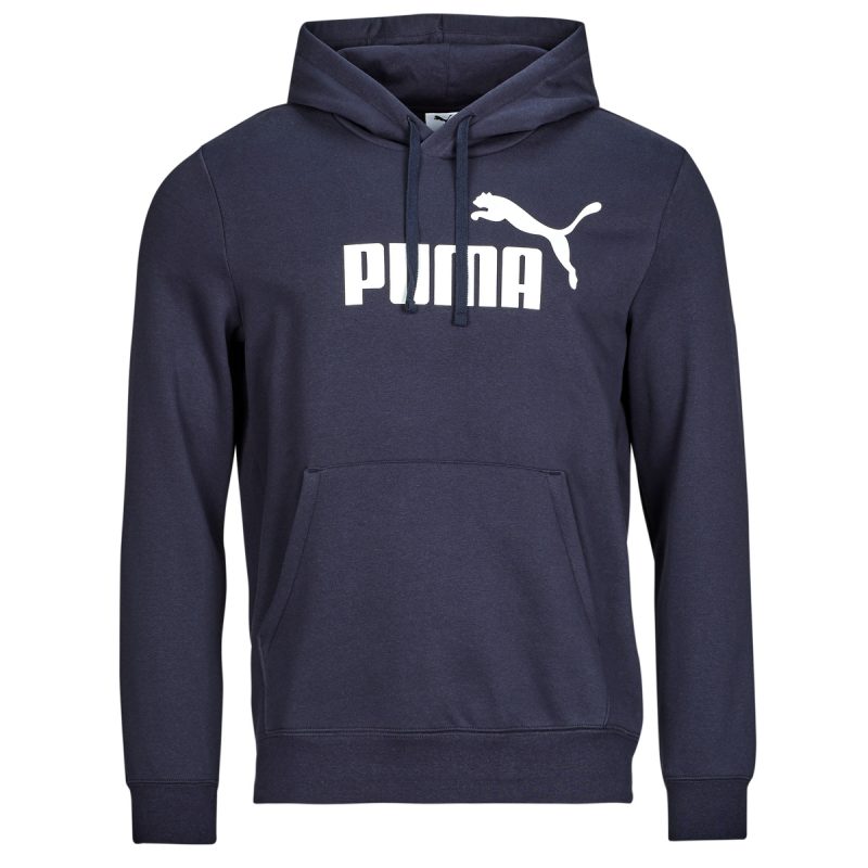Felpa uomo Puma  ESS No. 1 Logo Hoodie FL  Marine Puma 4067983579516