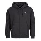 Sudadera con capucha Vans LEFT CHEST FZ PO negra para hombre - 1