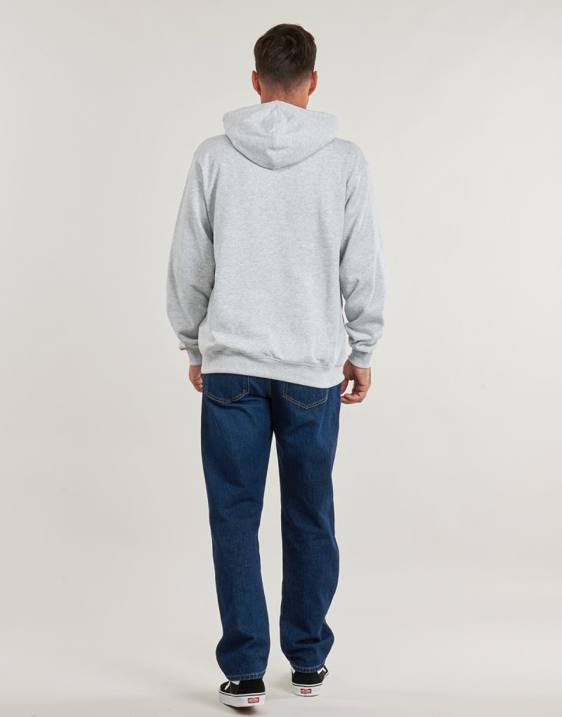 Sweat &agrave; capuche Vans LEFT CHEST II LOOSE PO gris pour homme - 4