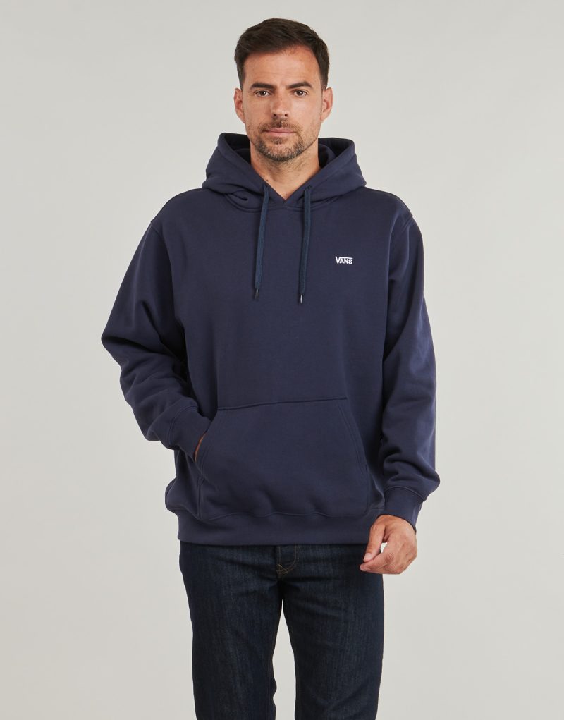 Felpe con cappuccio Vans LEFT CHEST II LOOSE PO Blu Felpe con cappuccio Uomo - 2