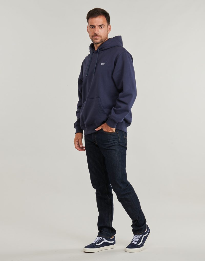 Felpe con cappuccio Vans LEFT CHEST II LOOSE PO Blu Felpe con cappuccio Uomo - 3