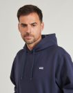 Felpe con cappuccio Vans LEFT CHEST II LOOSE PO Blu Felpe con cappuccio Uomo - 5