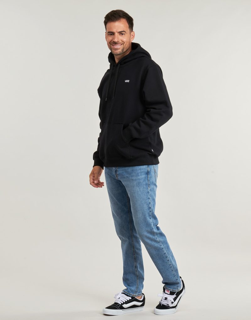 Felpe con cappuccio Vans LEFT CHEST II LOOSE PO Nero Felpe con cappuccio Uomo - 3