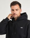 Felpe con cappuccio Vans LEFT CHEST II LOOSE PO Nero Felpe con cappuccio Uomo - 5