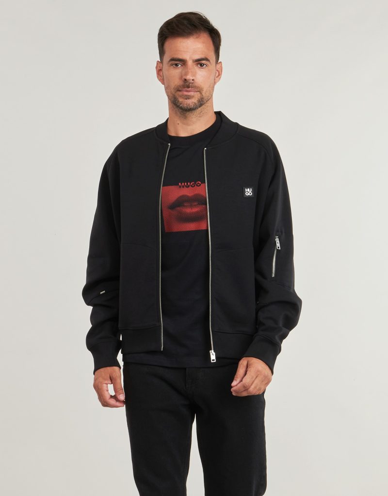Jacke HUGO Dargenzip Nero Giubbotti Uomo - 2
