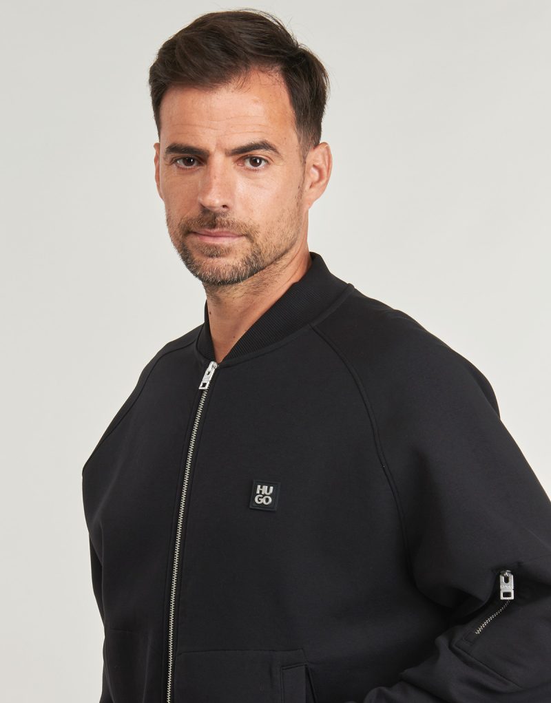 Jacke HUGO Dargenzip Nero Giubbotti Uomo - 5