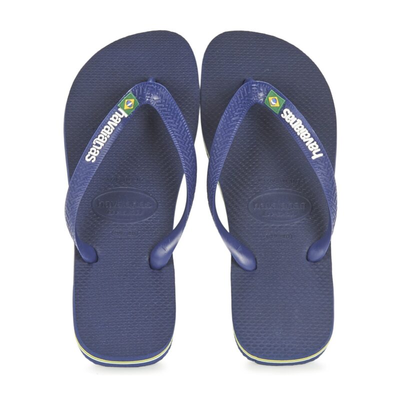 Havaianas  BRASIL LOGO  Blu -  Infradito Uomo - 6