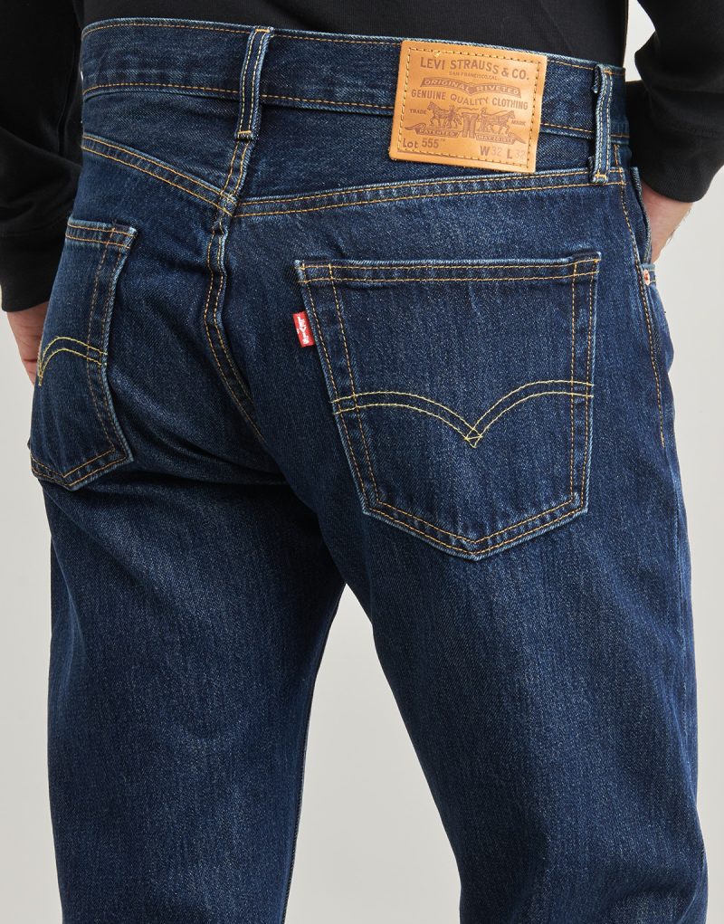 Jeans  Levis  555® RELAXED STRAIGHT  Blu -  Jeans Uomo - 5