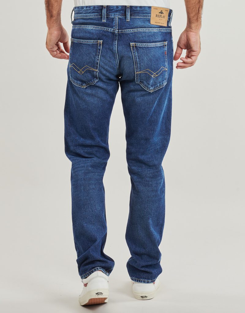 Replay Jeans GROVER 99 DENIM Blaue Herrenjeans - 4