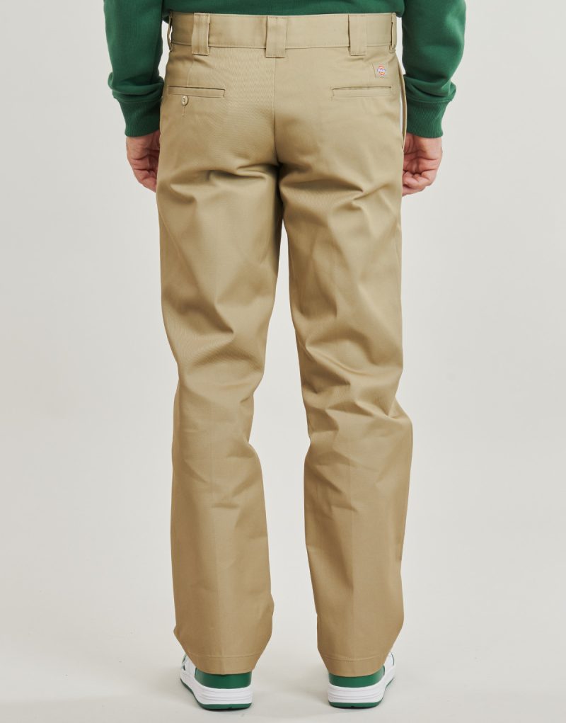 Pantaolini dritti Dickies WP873 WORK PANT REC Beige Pantaolini dritti Uomo - 4