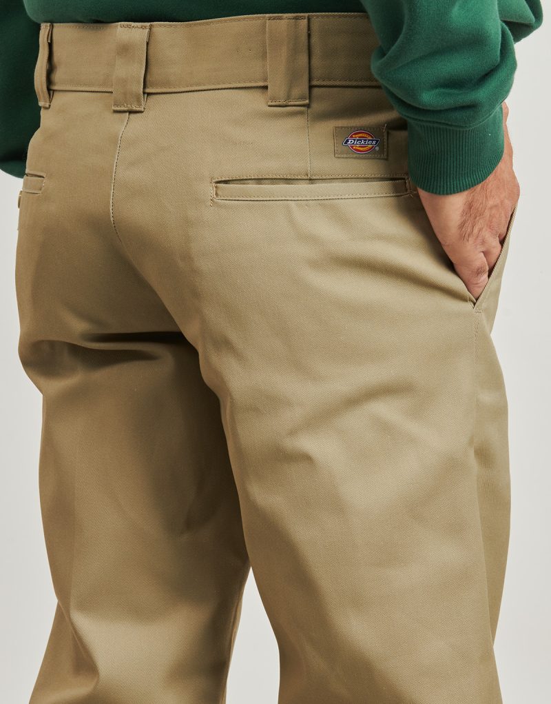 Pantaolini dritti Dickies WP873 WORK PANT REC Beige Pantaolini dritti Uomo - 5