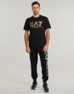 Pantaloni Sportivi Emporio Armani EA7 TRAIN LOGO SERIES M PANTS CH COFT CC - TRAIN LOGO SERIES M PANTS Nero Pantaloni Sportivi Uomo - 2