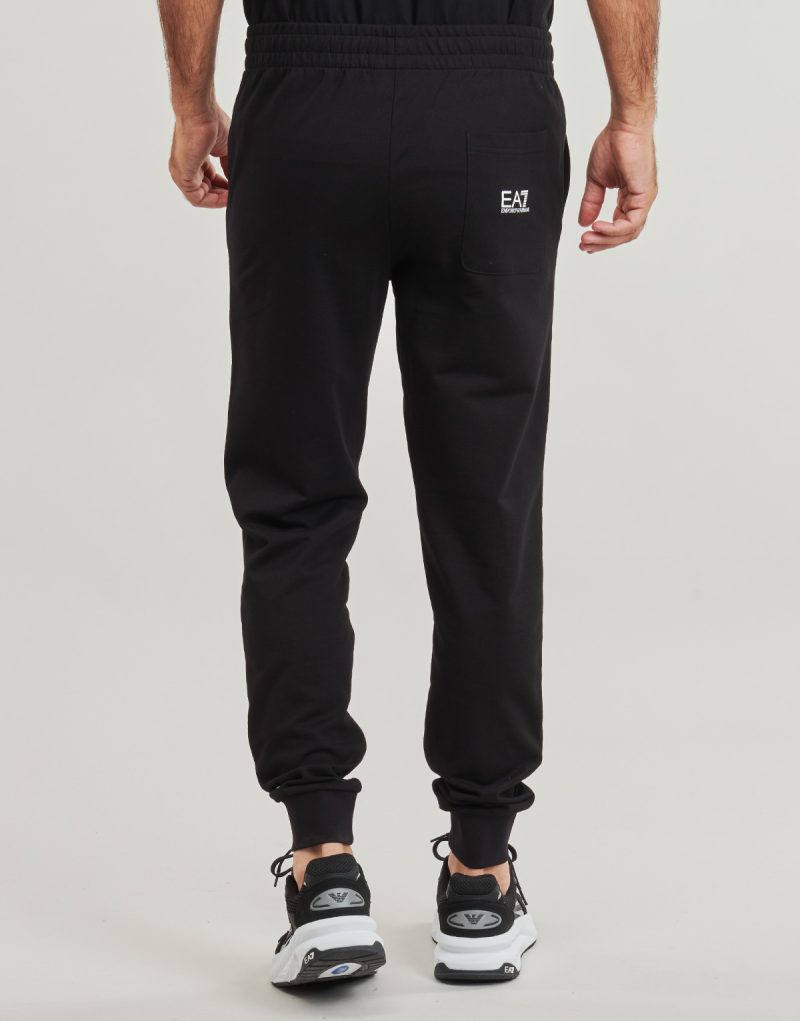 Pantaloni Sportivi Emporio Armani EA7 TRAIN LOGO SERIES M PANTS CH COFT CC - TRAIN LOGO SERIES M PANTS Nero Pantaloni Sportivi Uomo - 4