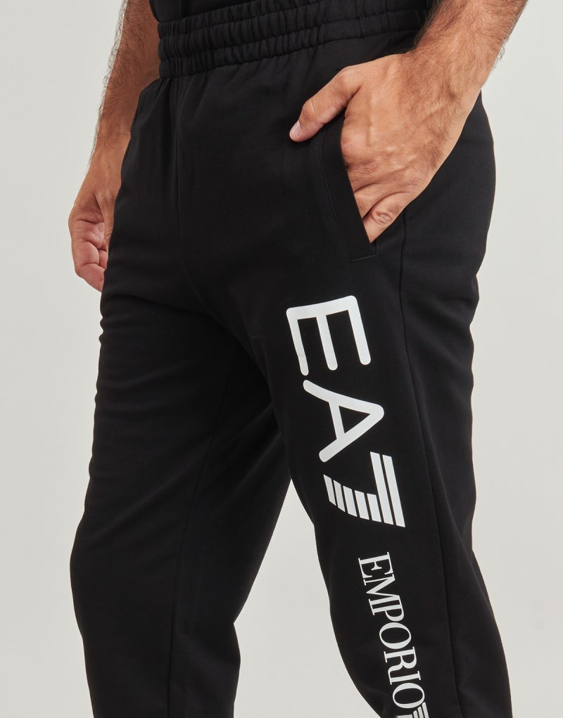 Pantaloni Sportivi Emporio Armani EA7 TRAIN LOGO SERIES M PANTS CH COFT CC - TRAIN LOGO SERIES M PANTS Nero Pantaloni Sportivi Uomo - 5