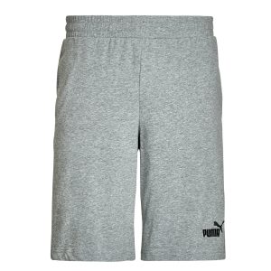 Pantaloni corti uomo Puma  ESS No. 1 Logo Jersey Shorts  Grigio Puma 4067983633409