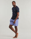 Completi pigiami Emporio Armani SHORT PYJAMA SET AF18543 Blu Completi pigiami Uomo - 3