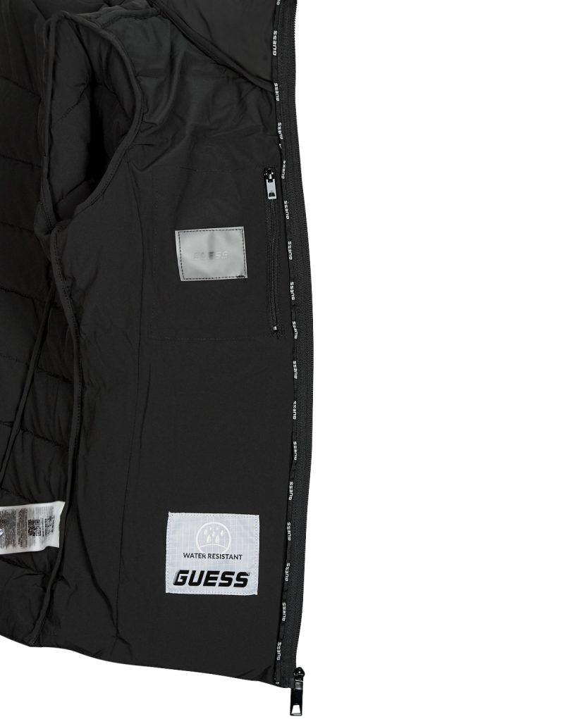 Piumino Guess SOLID HEAVY DIANN PUFFER JACKET Nero Piumini Donna - 6