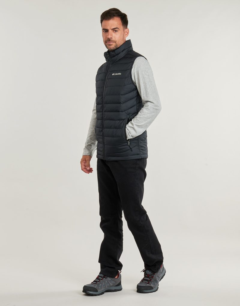 Piumino Columbia POWDER LITE II VEST Nero Piumini Uomo - 3