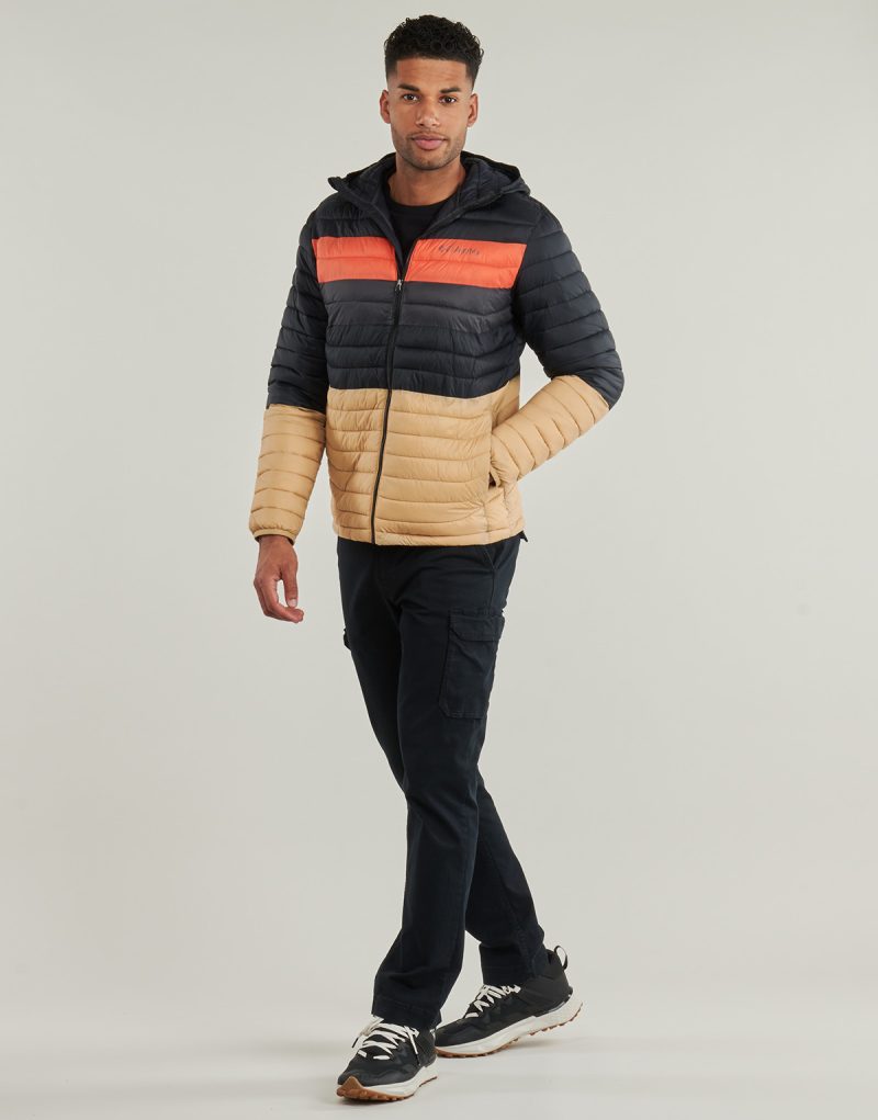 Doudoune &agrave; capuche Columbia POWDER PASS multicolore pour homme - Taille 3