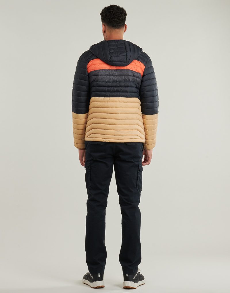 Doudoune &agrave; capuche Columbia POWDER PASS multicolore pour homme - Taille 4