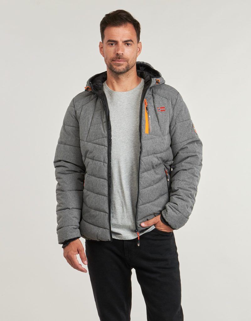 Geographical Norway BOLCHEVIC Down Jacket Grey Men's Down Jackets - 2