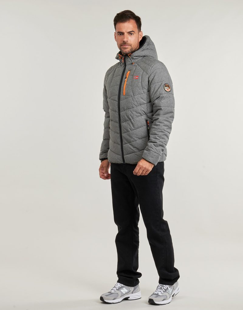Geographical Norway BOLCHEVIC Down Jacket Grey Men's Down Jackets - 3